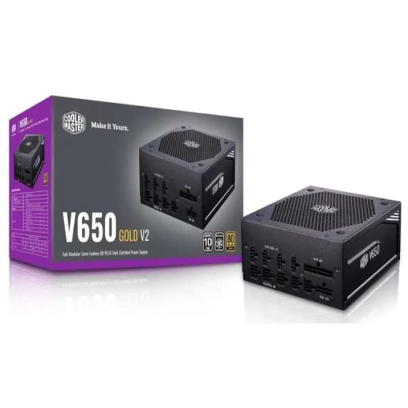 PSU COOLER MASTER V650 GOLD V2 650W FULL MODULAR