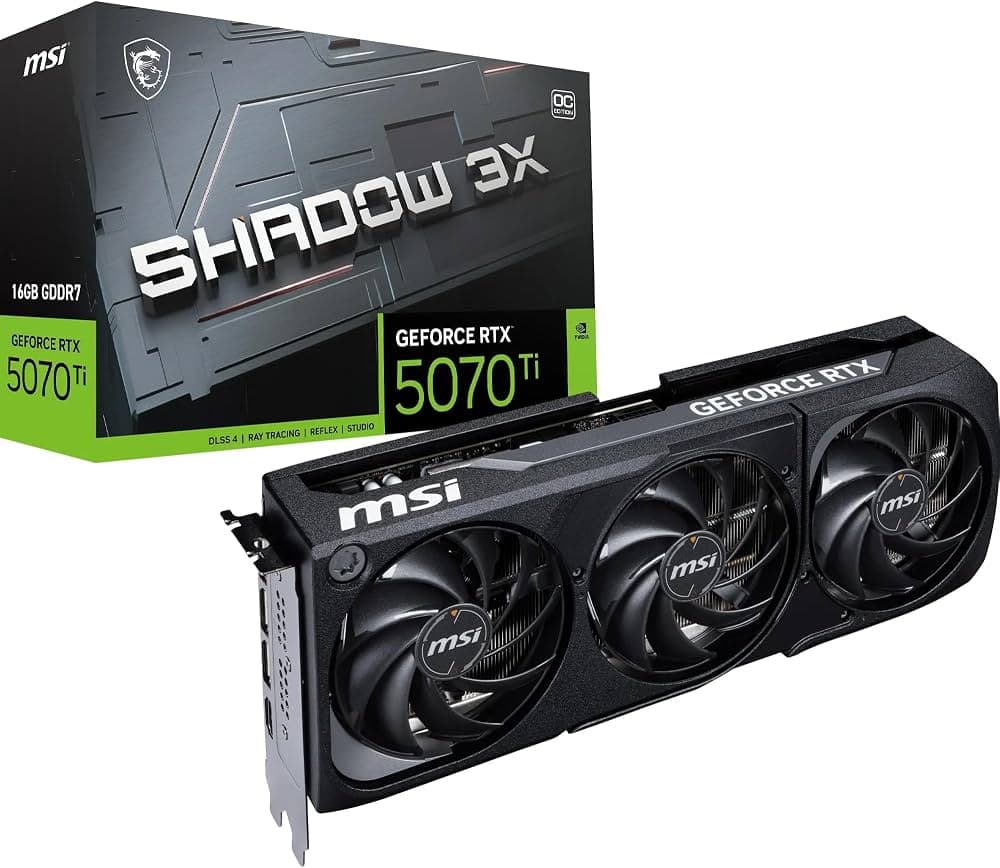 GPU MSI RTX 5070TI SHADOW 3X 16GB OC