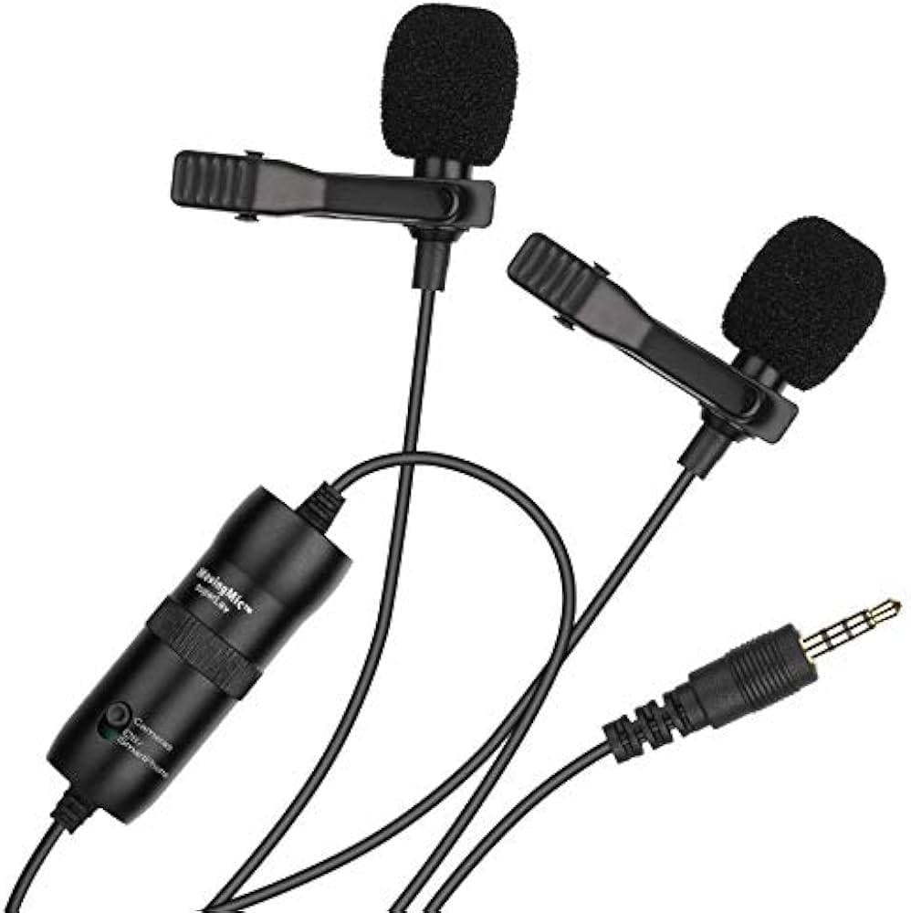 MIC NECK LAVALIER II DUAL AUX 2