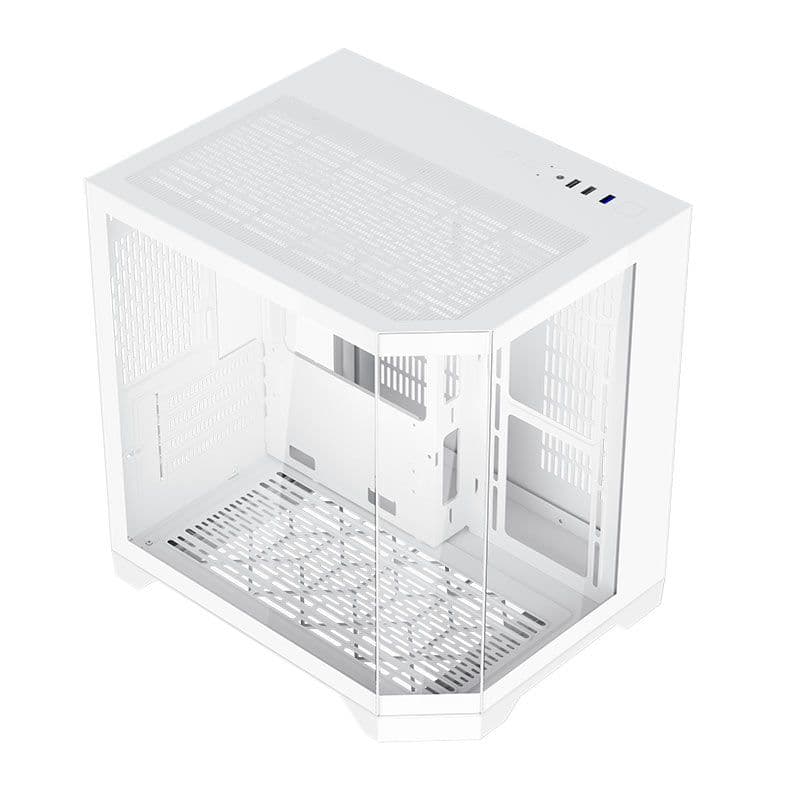 CASE AIGO DARKFLASH FT350 WHITE WITH 3 FANS 3