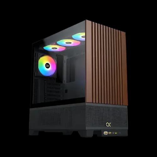 CASE XIGMATEK ENDORPHIN WD BLACK WITH 4 FANS ARGB