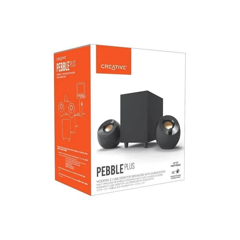 SPEAKER CREATIVE PEBBLE PLUS 2.1 USB POWER