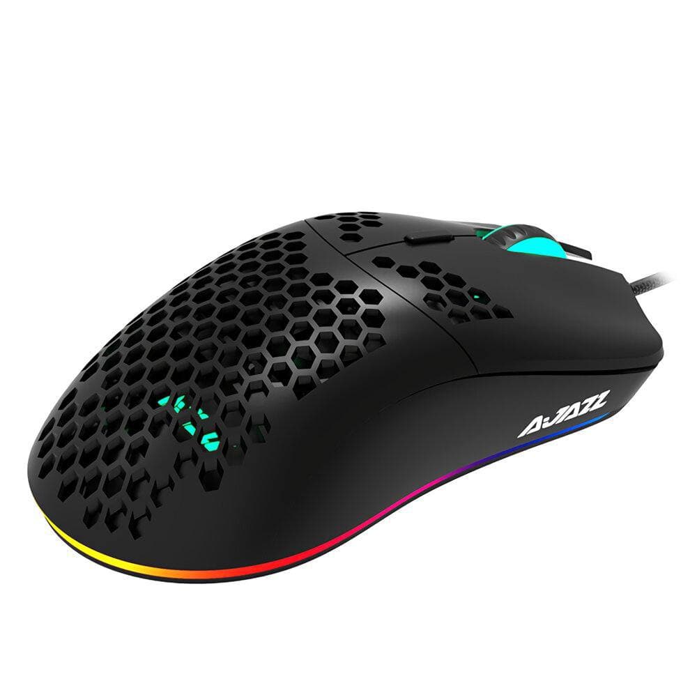 MOUSE AJAZZ AJ390 BLACK WIRED