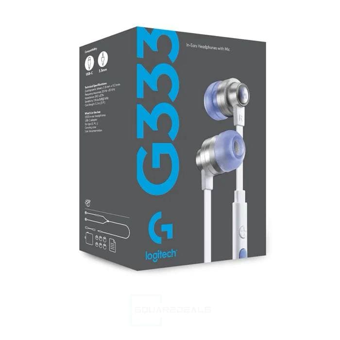 LOGITECH EARPHONE G333 2