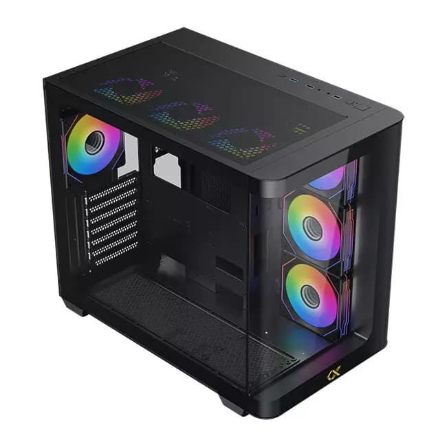 CASE XIGMATEK PANO BLACK WITH 7 FANS ARGB