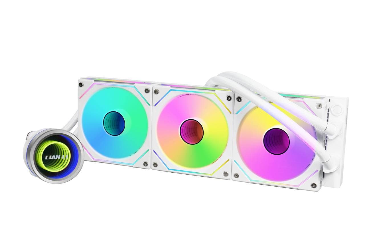 LIQUID COOLER LIAN LI TRINITY II SL-INF 360 WHITE 2
