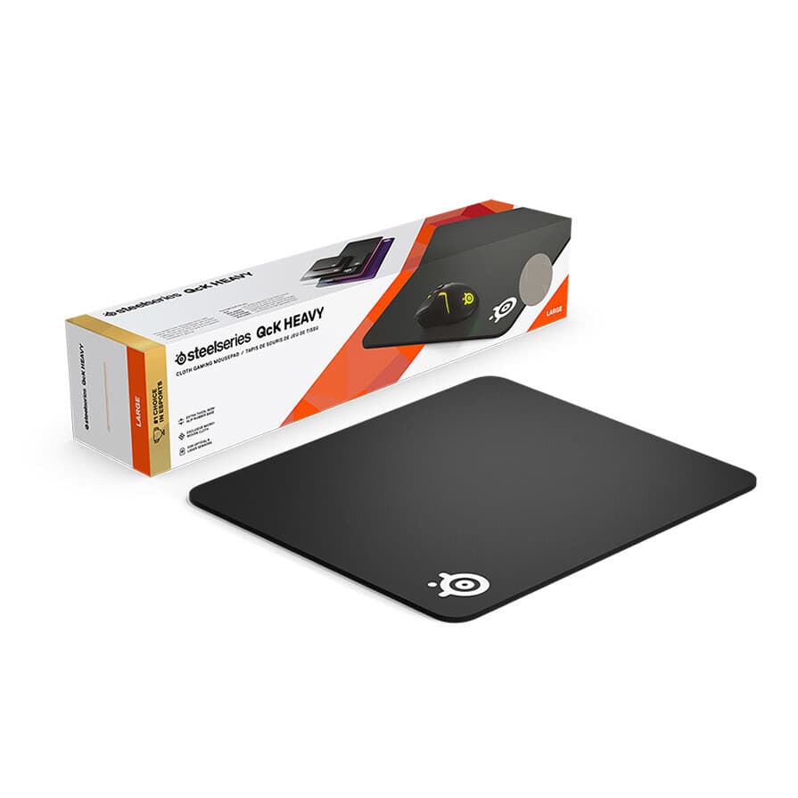MOUSE PAD STEELSERIES QCK LARGE HEAVY 450X400X6MM