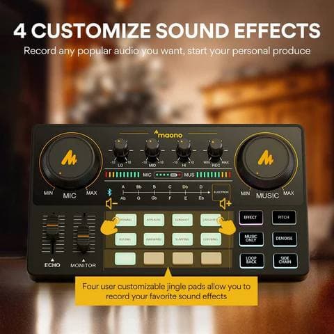 AUDIO MIXER + SOUND CARD MAONO AU-AM200 LITE 7