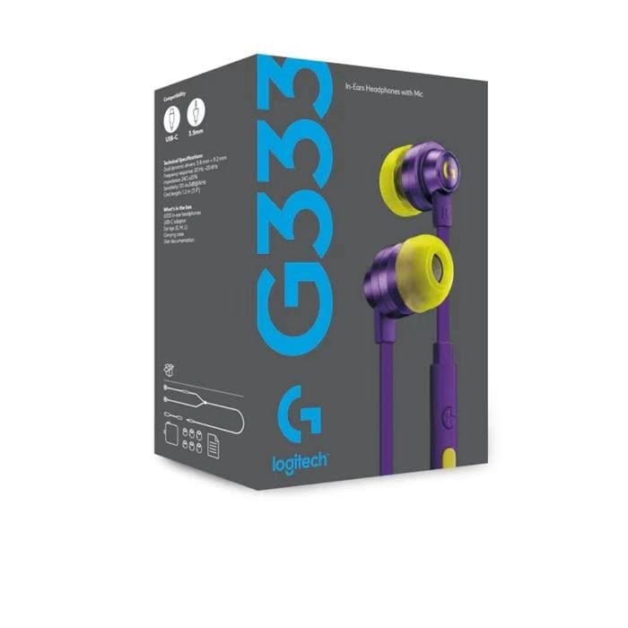 LOGITECH EARPHONE G333 3