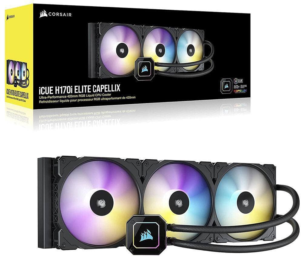 LIQUID COOLER CORSAIR ICUE H170I ELITE CAPELLIX