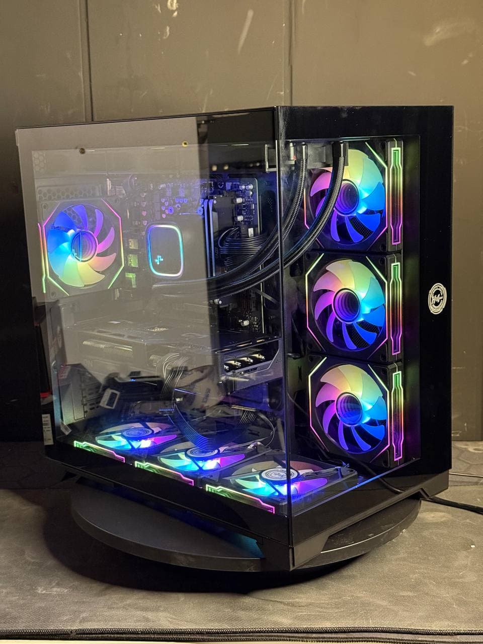 CASE HERO INFINITY MODEL 2 BLACK WITH 7 FANS