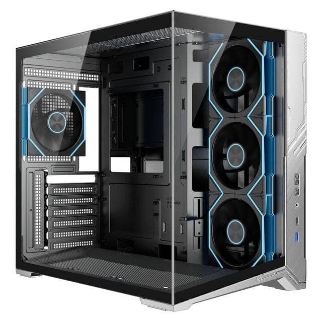 CASE ES-GAMING ZERO MAX GREY EDITION WITH 7 FANS