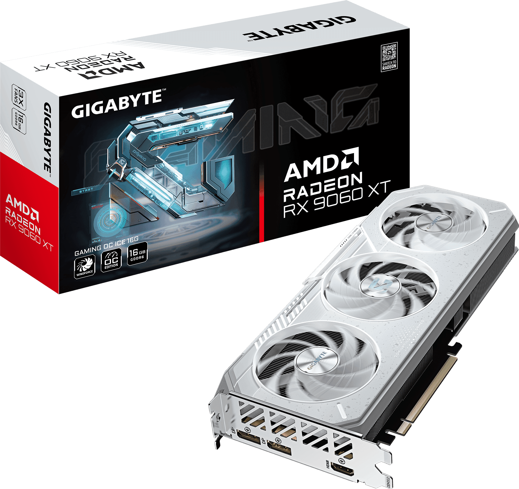 GPU GIGABYTE RX 9060XT ICE 16GB OC