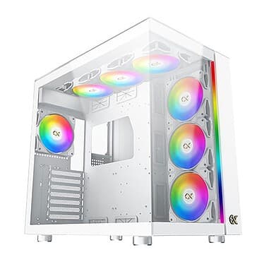 CASE XIGMATEK AQUA ULTRA WHITE 2