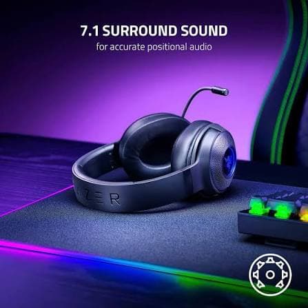 HEADSET RAZER KRAKEN V3 X USB SURROUND 7.1 2