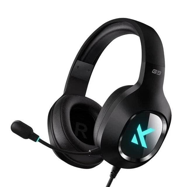 HEADSET MCHOSE G9 WIRED BLACK USB 7.1 SURROUND AI NOISE CANCELING MICROPHONE