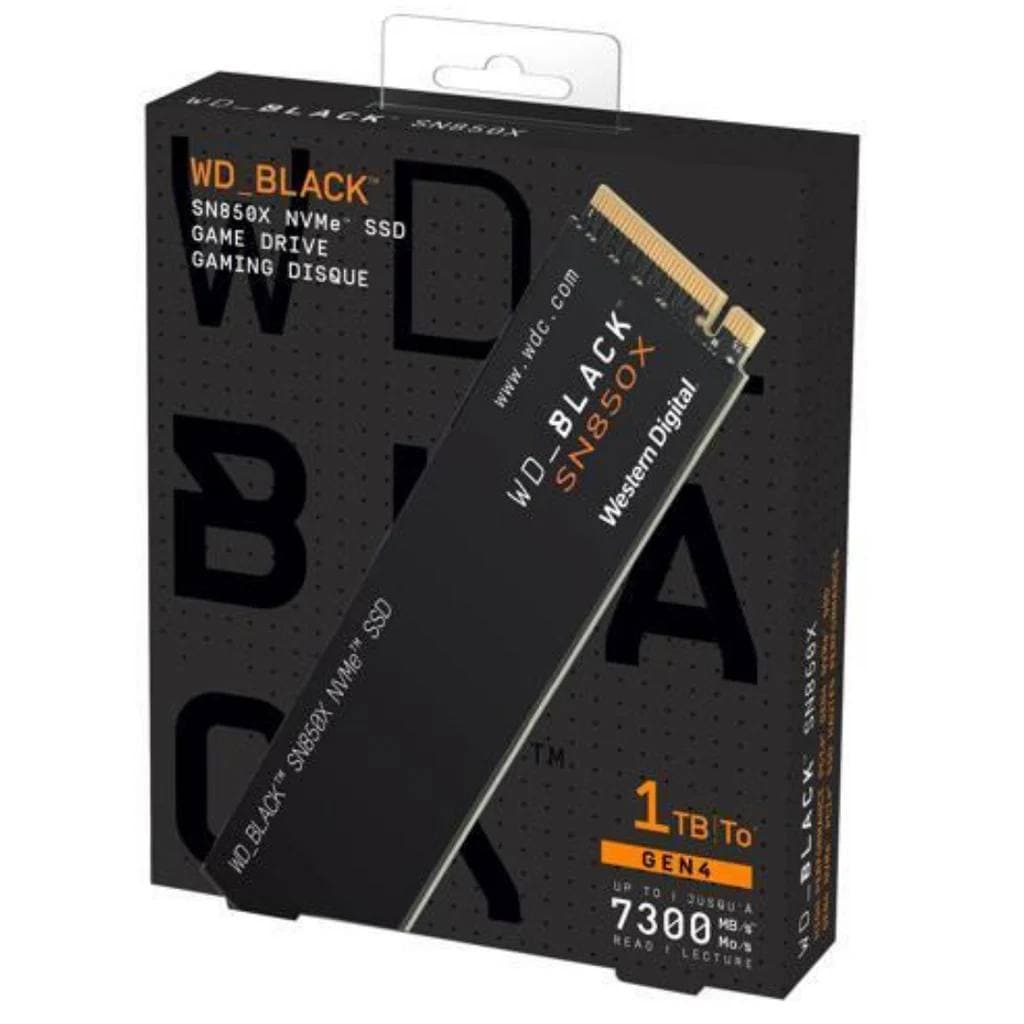M.2 NVME WD BLACK SN850X 1TB GEN4