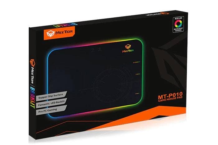 MOUSE PAD MEETION MT-P010 RGB HARD SURFACE 360X260X5mm