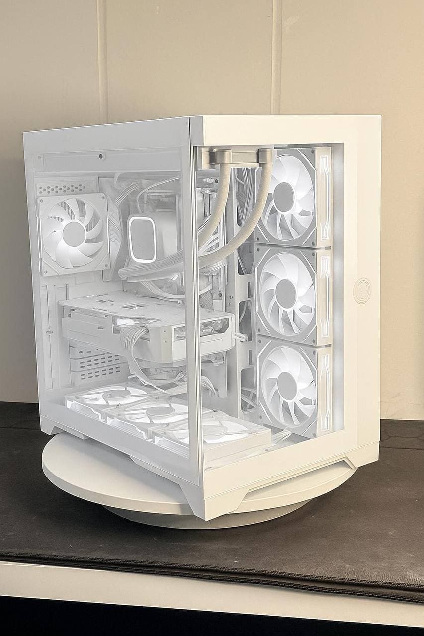 CASE HERO INFINITY MODEL 2 WHITE WITH 7 FANS