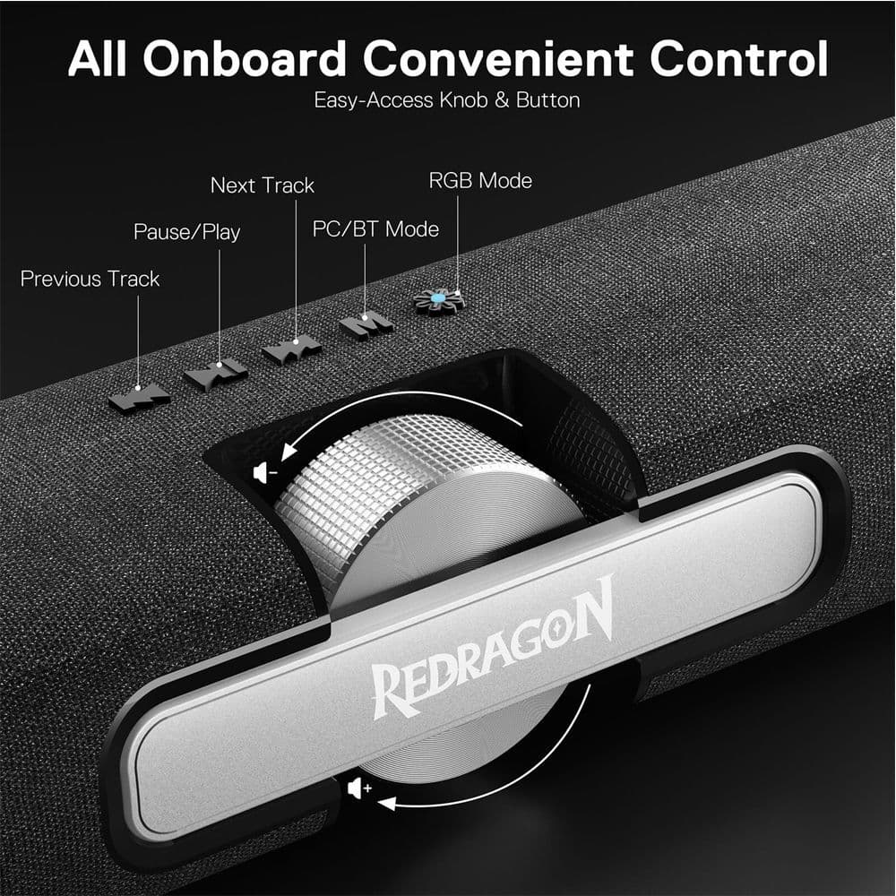 SPEAKER REDRAGON GS512 DORA USB + BLUETOOTH 2