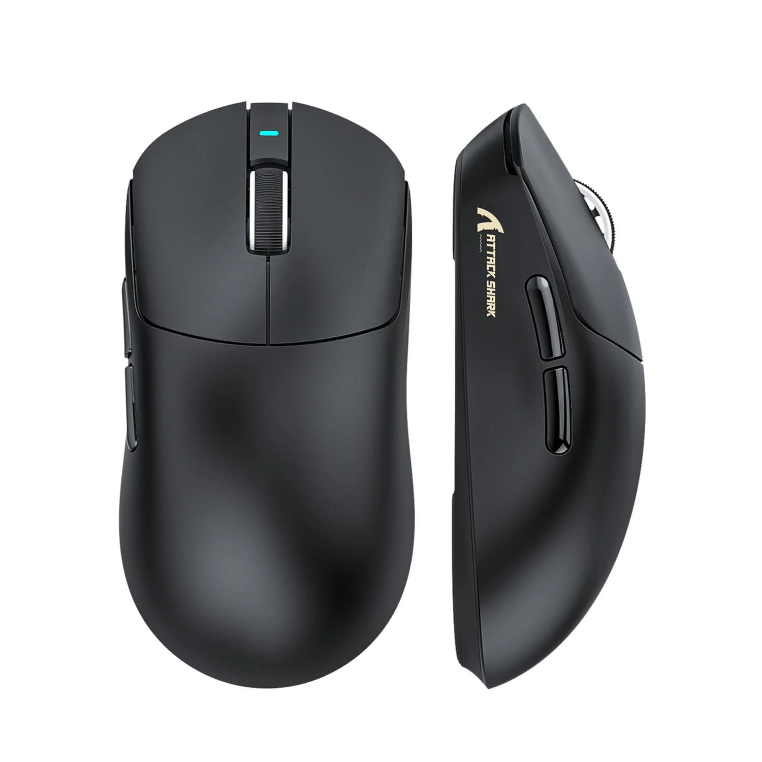 MOUSE ATTACK SHARK X6 BLACK WIRE + WIRELESS + BLUETOOTH 3