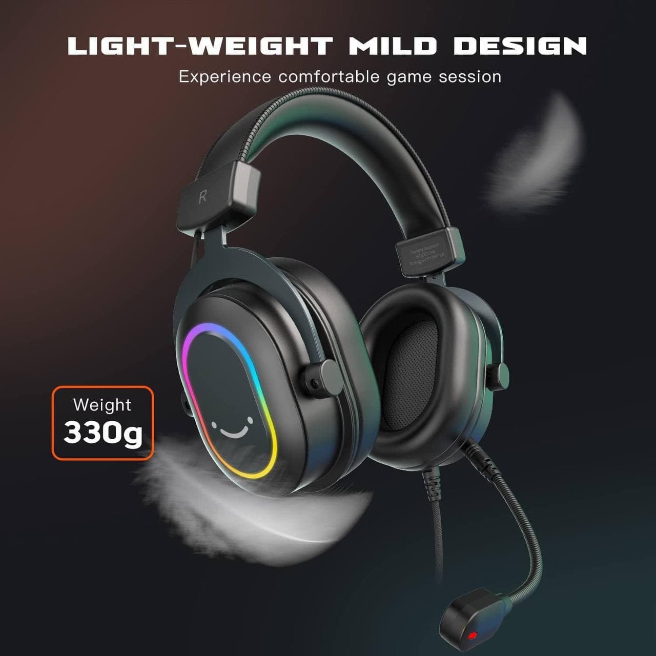HEADSET FIFINE AMPLIGAME H6 USB SURROUND 7.1 3
