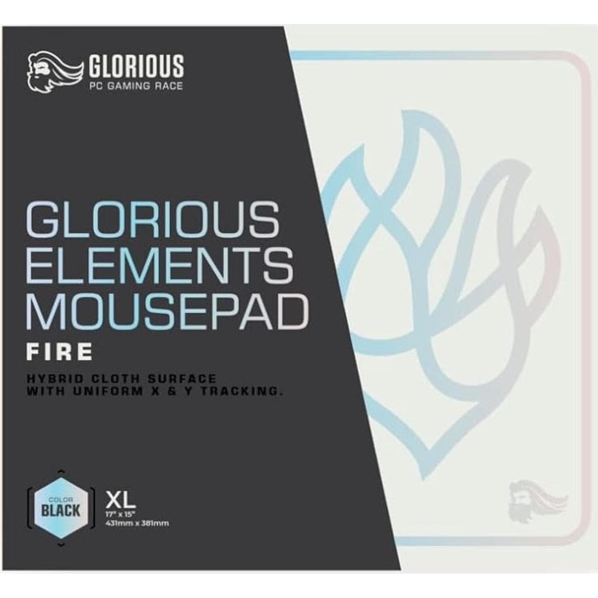 MOUSE PAD GLORIOUS FIRE 460X410X4MM 2