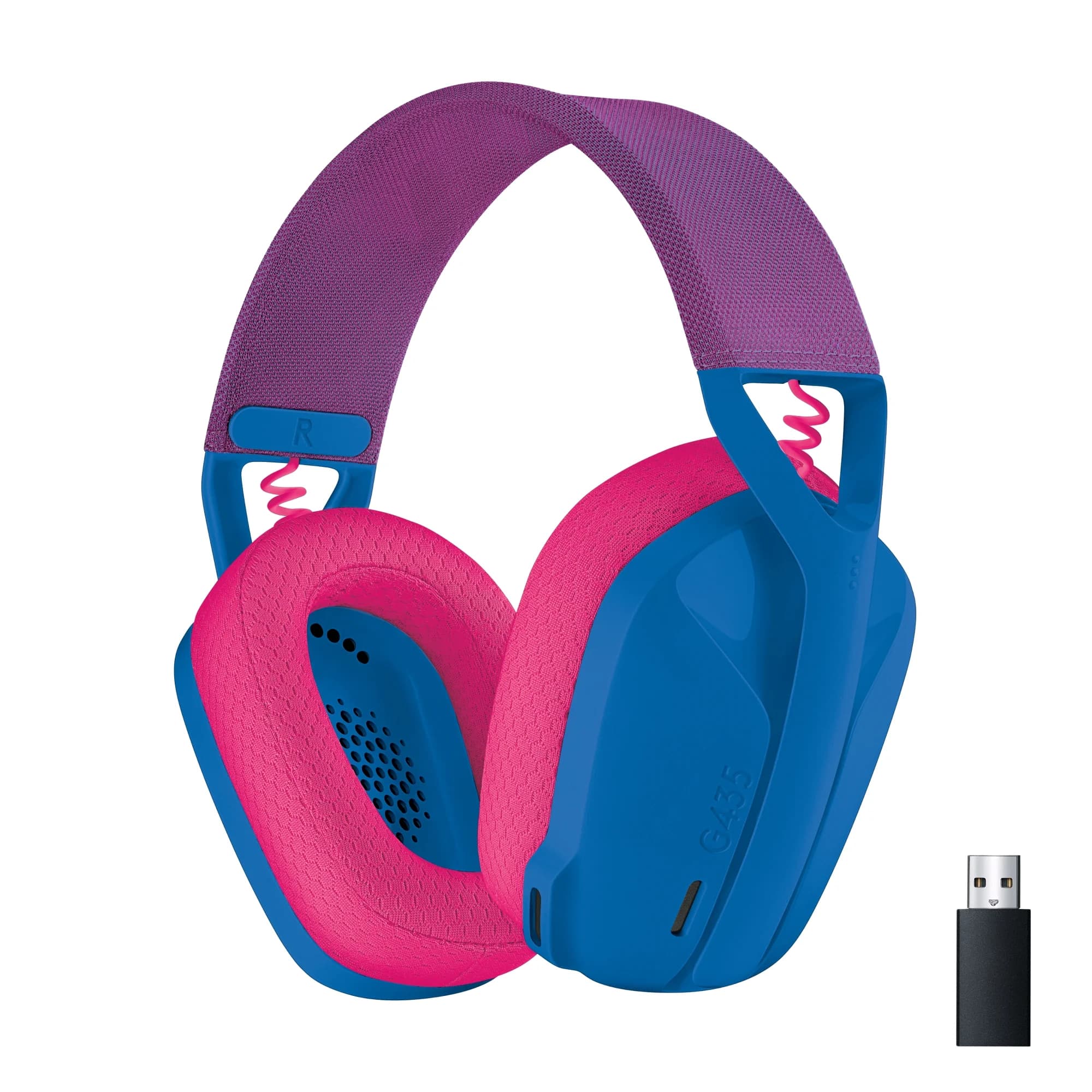 HEADSET LOGITECH G435 BLUE/PINK EDITION WIRELESS + BLUETOOTH 2