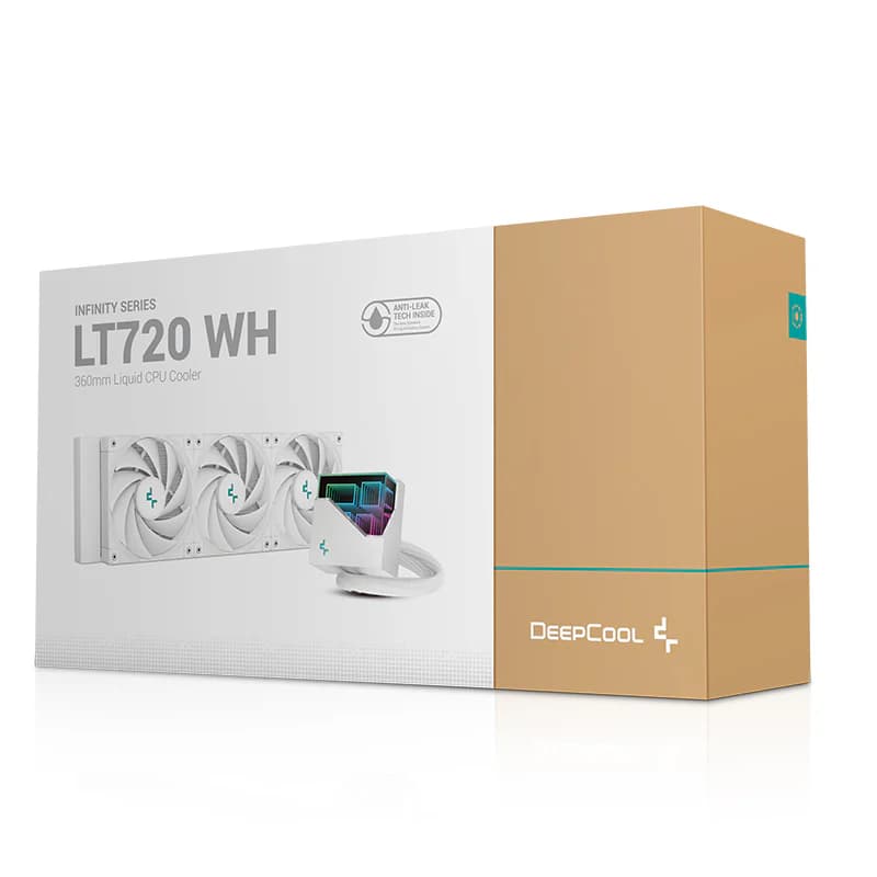 LIQUID COOLER DEEPCOOL LT720 WHITE 2