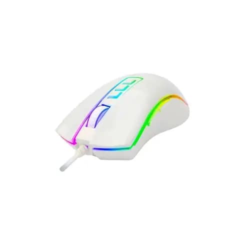 MOUSE REDRAGON M711 COBRA WHITE WIRED 2