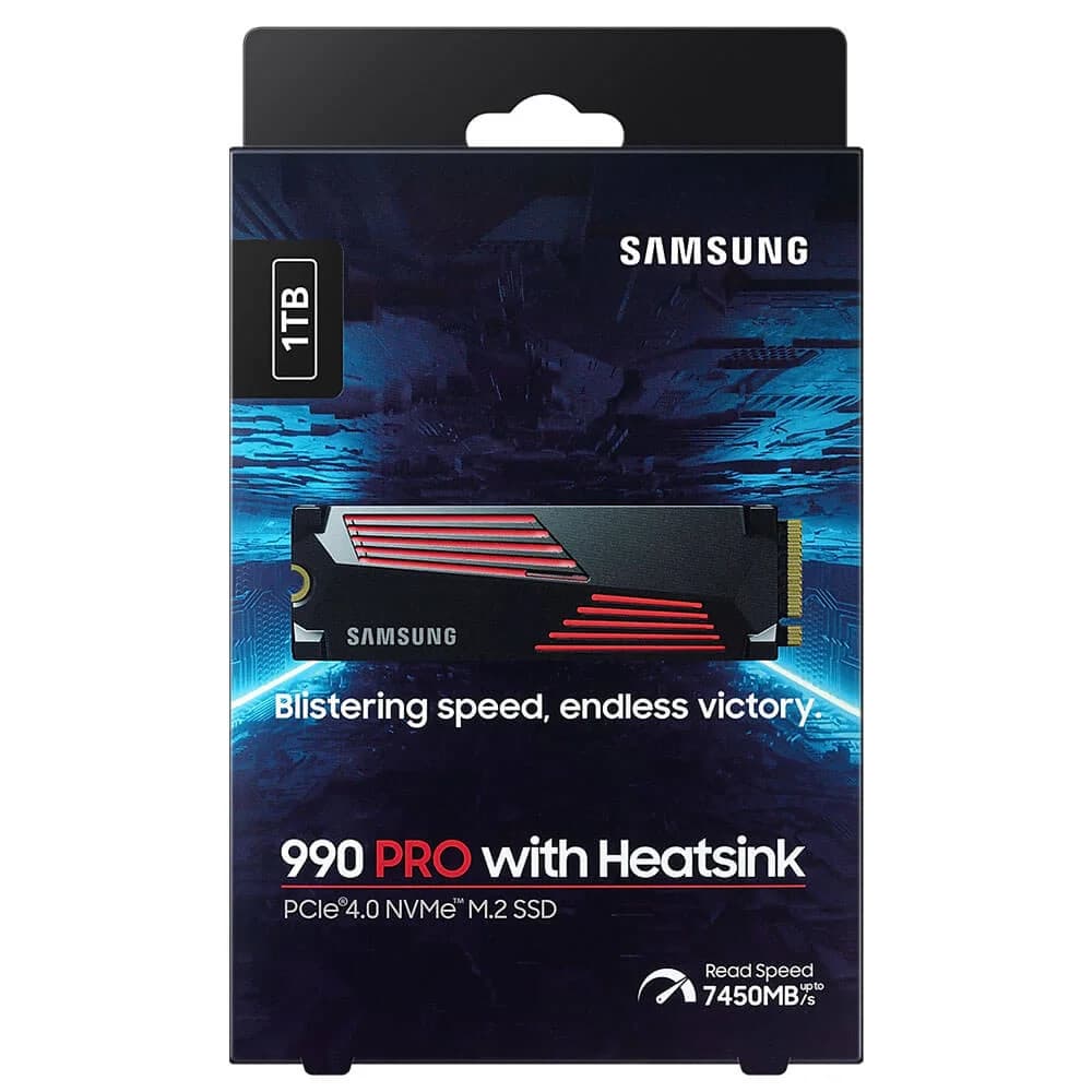 M.2 NVME SAMSUNG 990 PRO 1TB HEATSINK 2