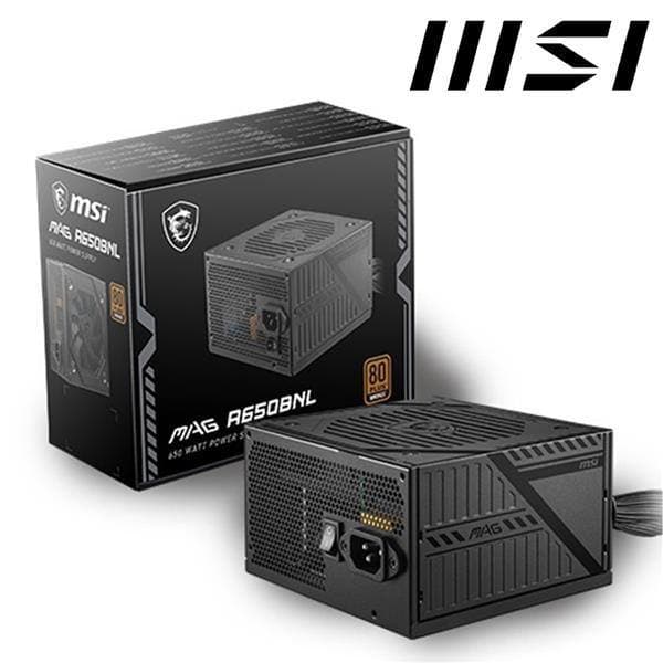 PSU MSI MAG A650BNL BRONZE 650W NON MODULAR