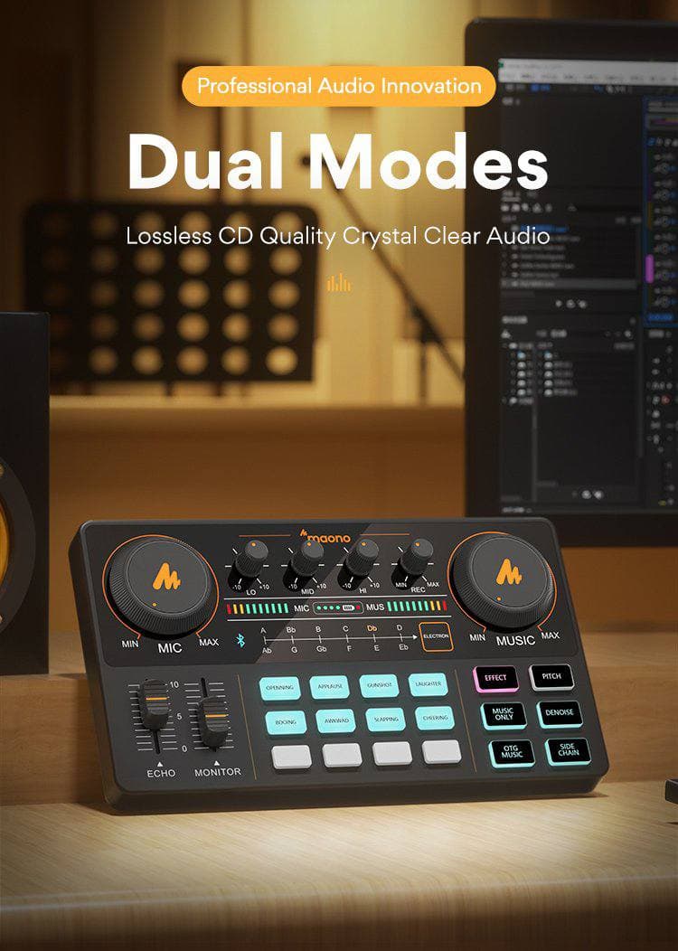 AUDIO MIXER + SOUND CARD MAONO AU-AM200 LITE 6