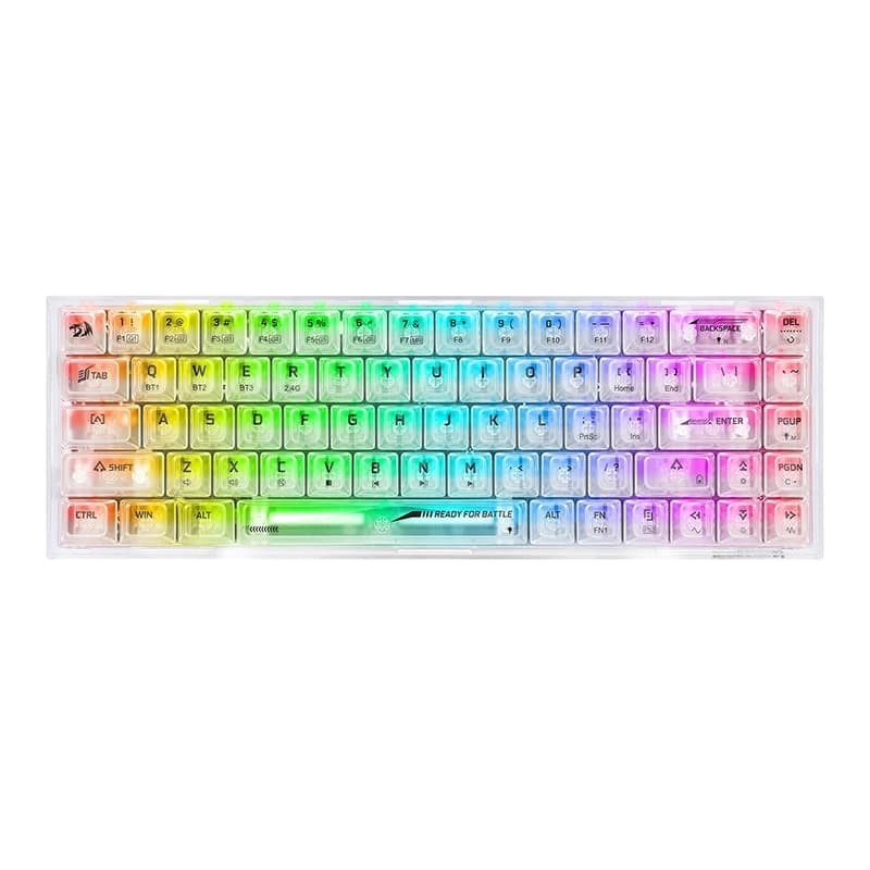 KEYBOARD REDRAGON K631CT CASTOR PRO WHITE 3