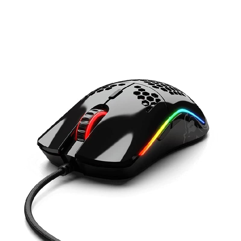 MOUSE GLORIOUS MODEL 0 MINUS WIRED GLOSSY BLACK 2