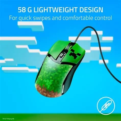MOUSE RAZER COBRA MINECRAFT EDITION WIRED 3