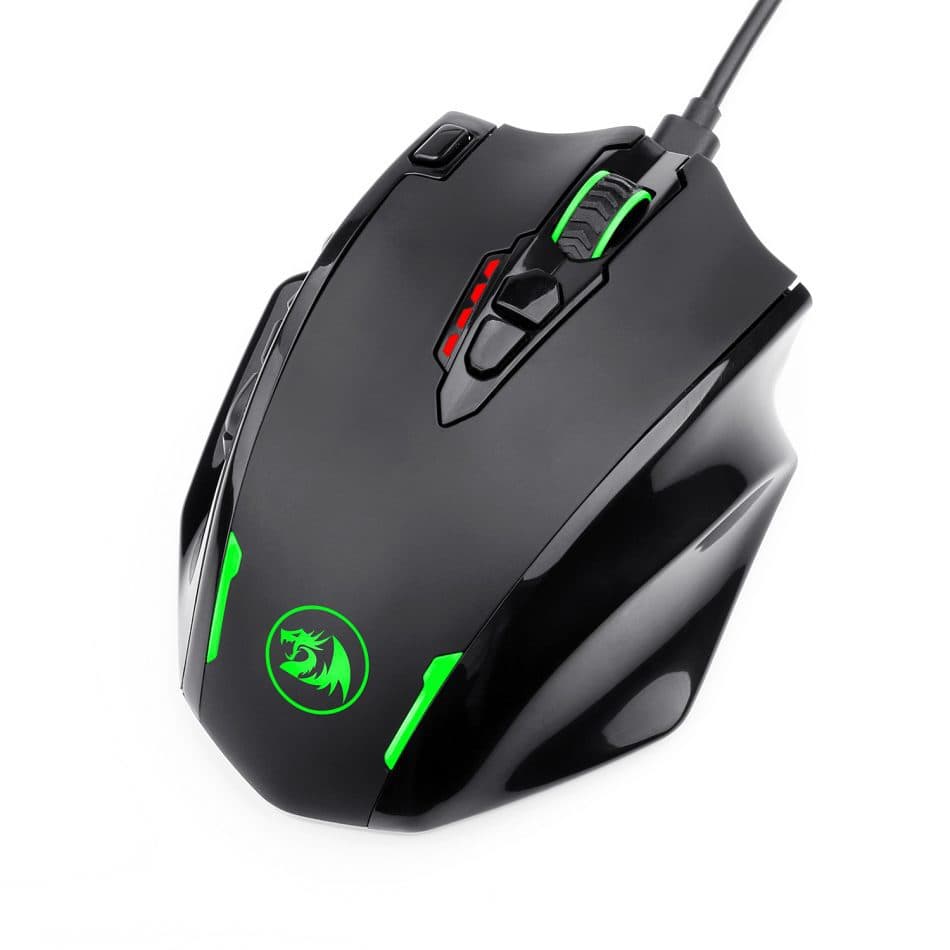 MOUSE REDRAGON M913 IMPACT ELITE BLACK WIRE + WIRELESS 2