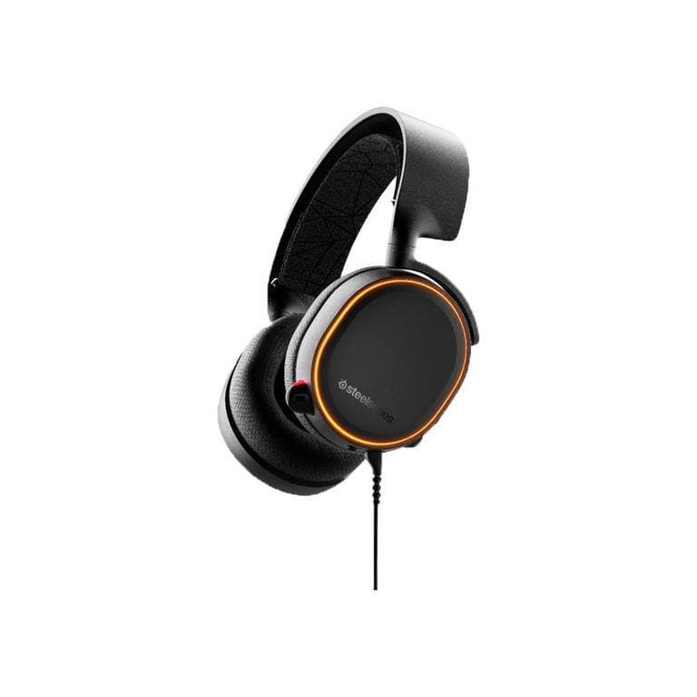 HEADSET STEELSERIES ARCTIS 5 BLACK USB 7.1 SURROUND 2