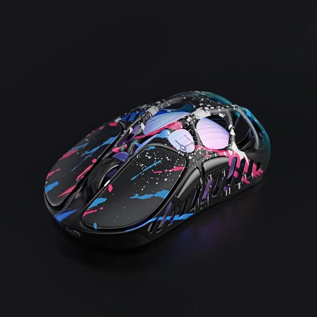 MOUSE GRAVASTAR MERCURY X PRO CG BLACK WIRE + WIRELESS + BLUETOOTH 3