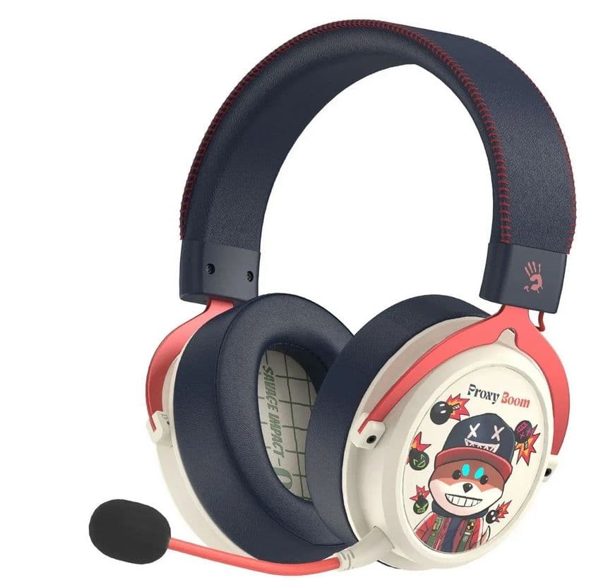 HEADSET BLOODY MR595 PROXY BOOM WIRE + WIRELESS + BLUETOOTH 3