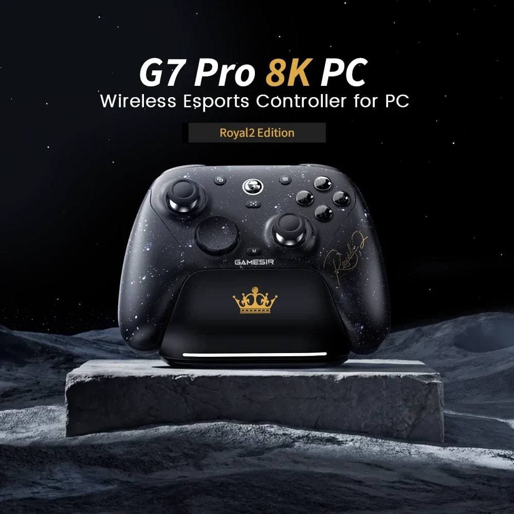 GAMING CONTROLLER GAMESIR G7 PRO 8K ROYAL 2 FOR PC ( WIRE + WIRELESS )