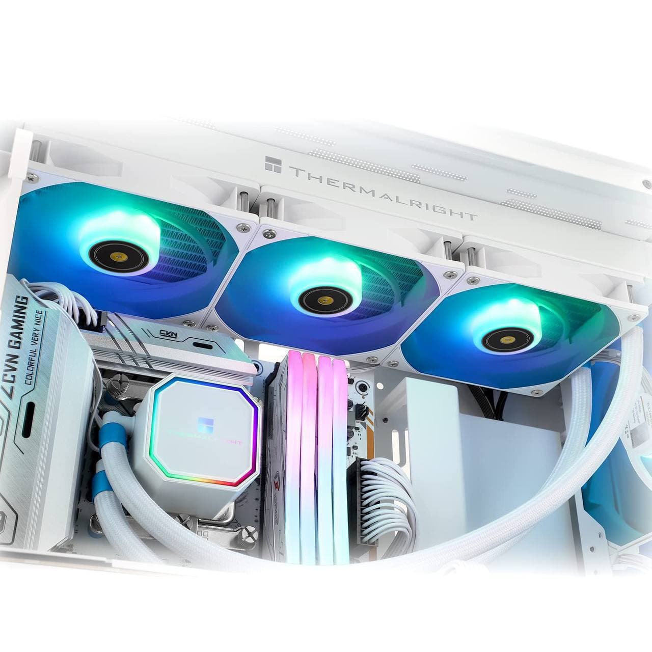 LIQUID COOLER THERMALRIGHT FROZEN PRISM 360 WHITE 2