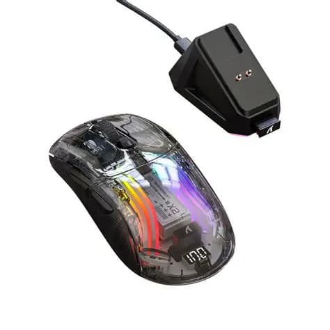 MOUSE ATTACK SHARK X2 PRO BLACK WIRE + WIRELESS + BLUETOOTH 3