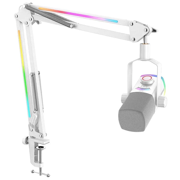 MIC FIFINE AM8 PRO T WHITE EDITION USB + XLR 3