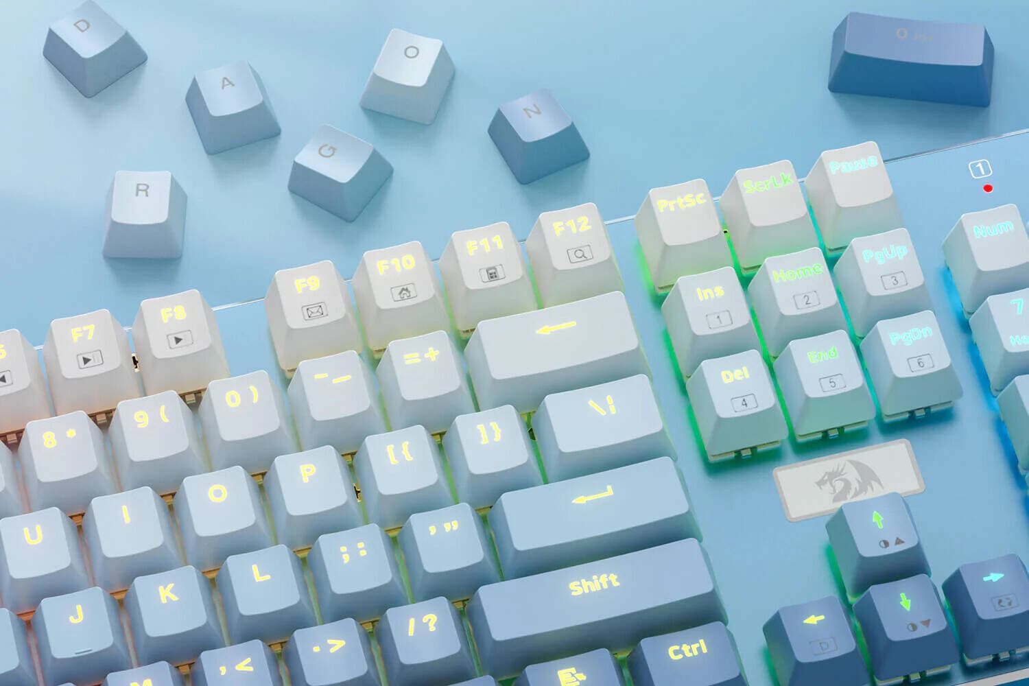KEYBOARD REDRAGON K556GWB DEVARAJAS 3