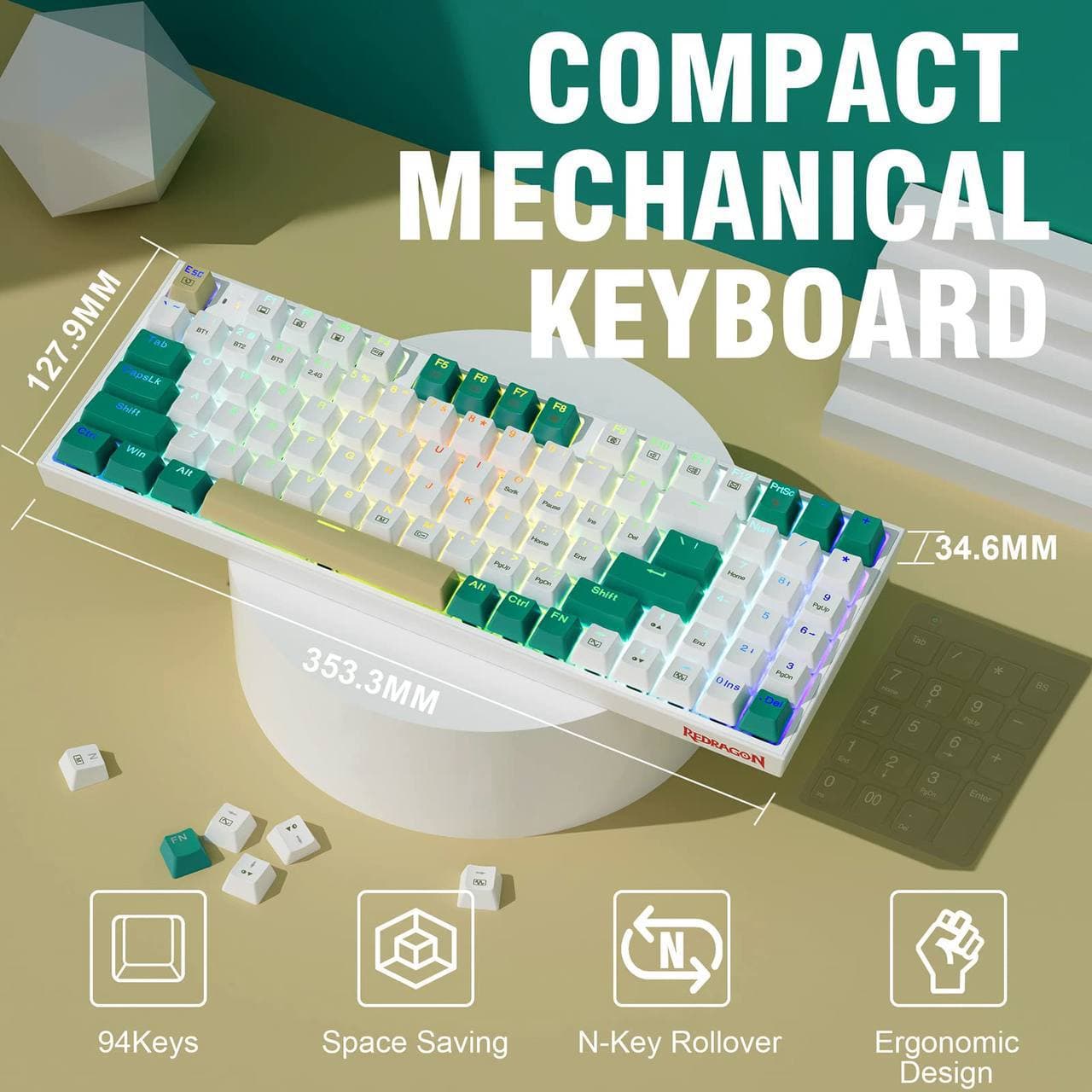 KEYBOARD REDRAGON K643 VEIGAR 2