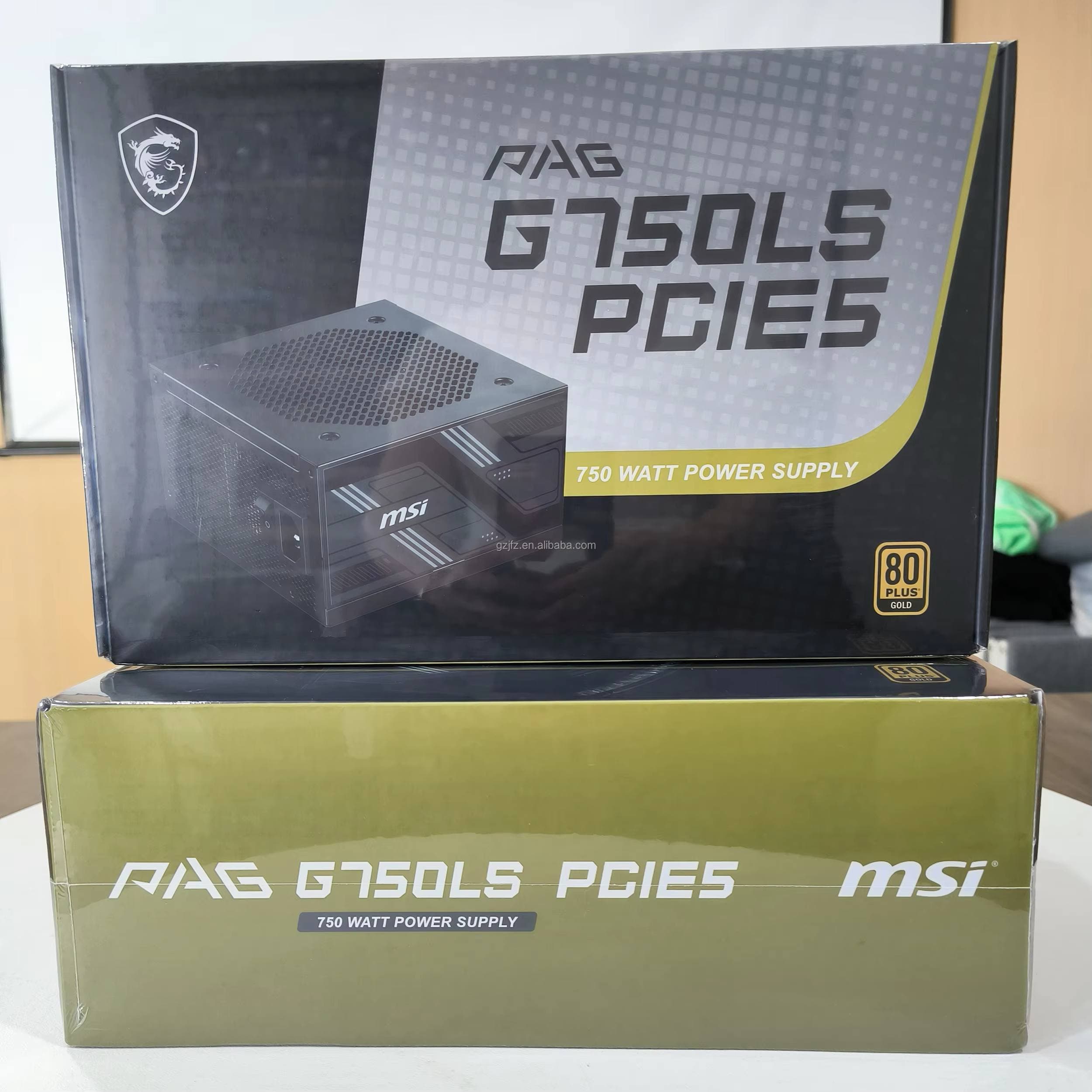 PSU MSI PAG G750LS GOLD 750W FULL MODULAR PCIE 5.1 ATX 3.1