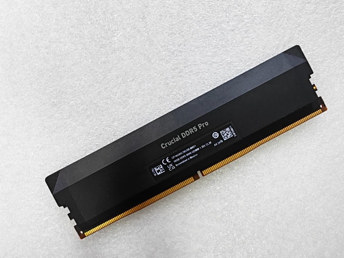 DDR5 16GB CRUCIAL PRO 6000MHZ CL36