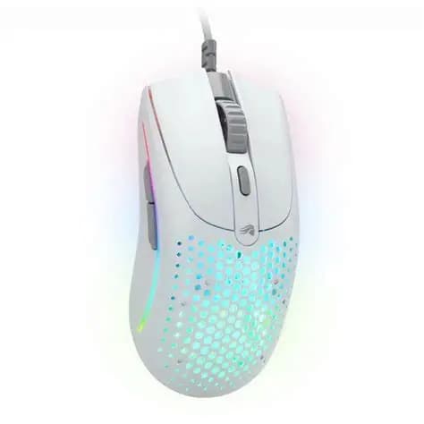 MOUSE GLORIOUS MODEL O 2 WIRED WHITE