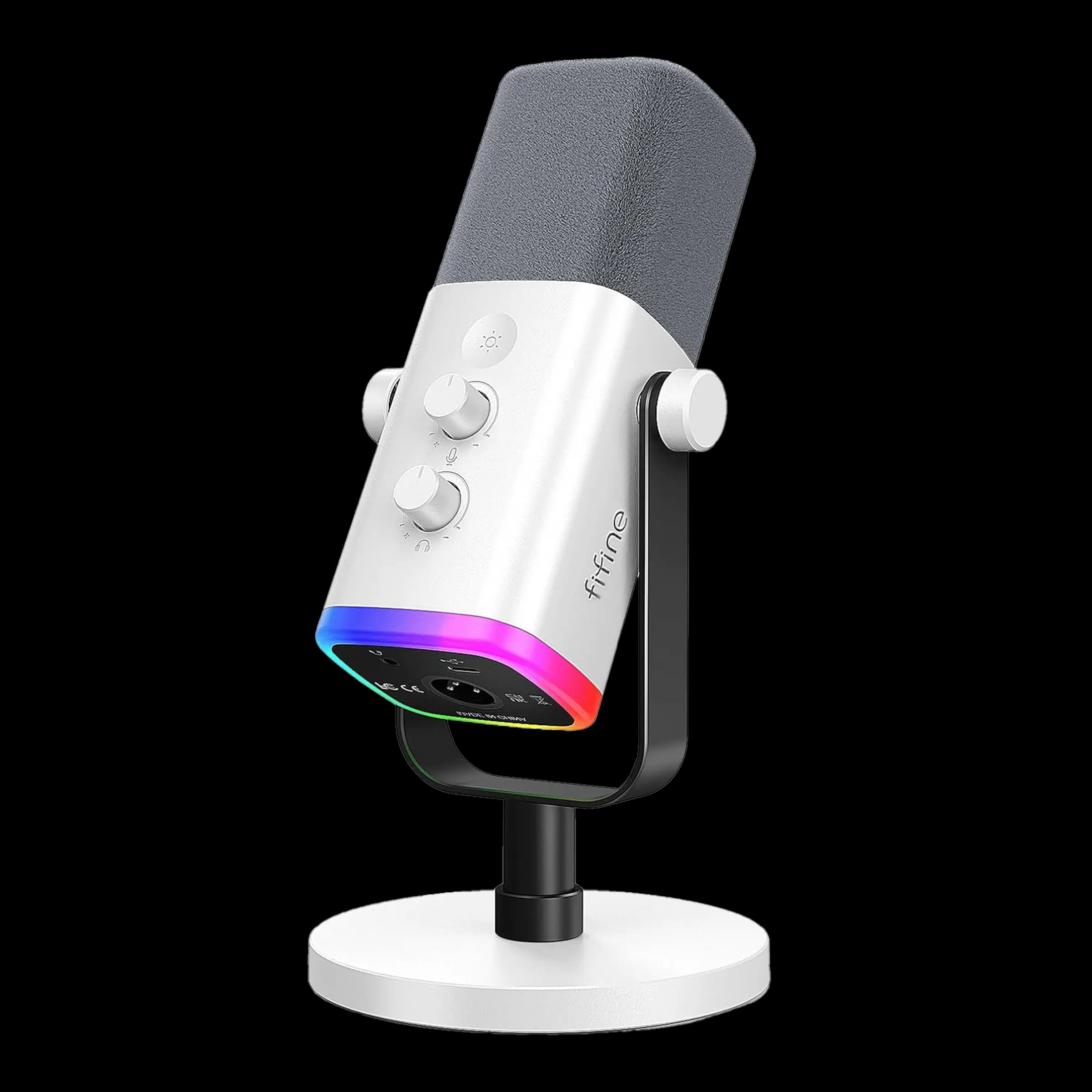 MIC FIFINE AM8 USB + XLR WHITE EDITION